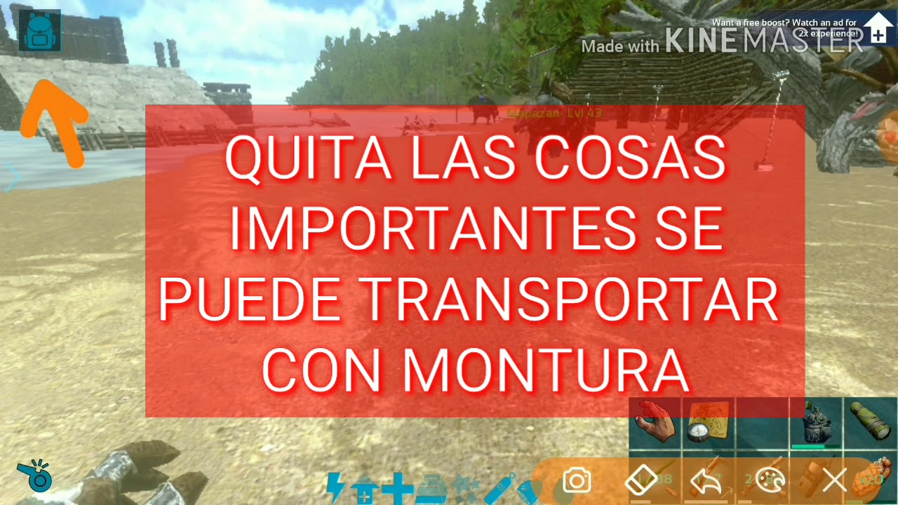 ARK Mobile / Como teletransportar dinos para una mudanza más fácil Truco