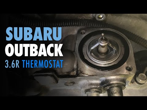 Subaru Outback 3.6 Thermostat Replacement | P0128 Check Engine Code