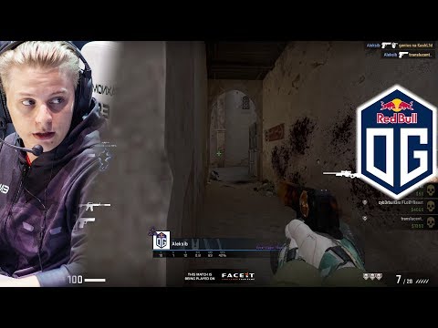 OG Aleksib playing Faceit in Dust2 | POV | BEST MOMENTS | CSGO