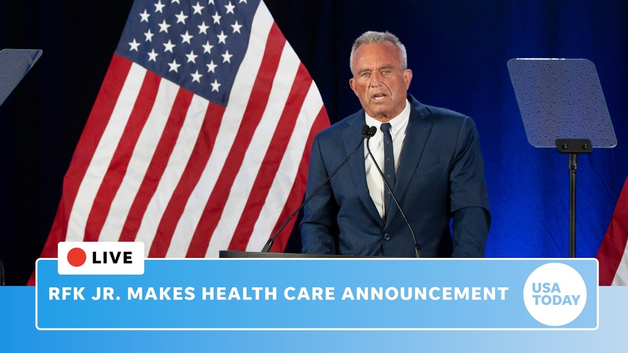 Live: RFK Jr. makes health care announcement