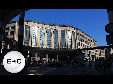 Bruxelas-Central e Gare du Nord - Bruxelas, Bélgica (HD)