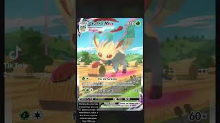 CARTAS MAIS RARAS E CARAS DE CADA #pokemon . LEAFEON #shorts #fyp #pokemoncards