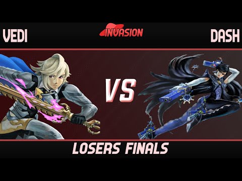 ANG | Vedi (Corrin, Ike) vs ANG | Dash (Bayonetta) - Invasion 15 Losers Finals