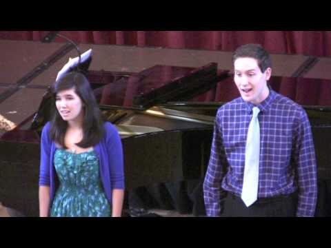 Saint Mary's Music Recital - Falling Slowly - Rebecca C and Andrew S