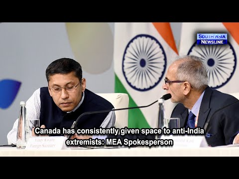 Canada has consistently given space to anti India extremists MEA Spokesperson