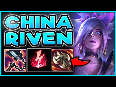 CHINA RIVEN BUILD RETURNS! (ONE COMBO = 2000 DAMAGE) - RIVEN TOP GAMEPLAY! (Season 11 Riven Guide)