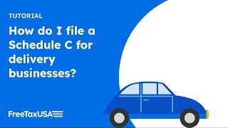 How to file a Schedule C for DoorDash, UberEats and other delivery businesses