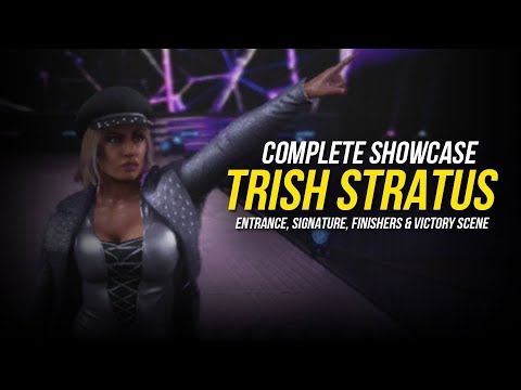 WWE 2K19 Trish Stratus: Signatures, Finishers, Victory Scene & More #WWE2K19