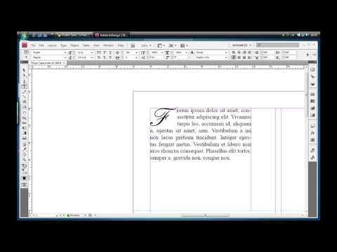 adobe indesign cs4 tutorial adobe indesign cs4 tutorial