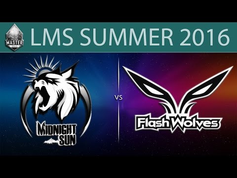 [LoL Highlights] MSE vs FW G1 | LMS Summer 2016 (09.06.2016) - Midnight Sun Esports vs Flash Wolves