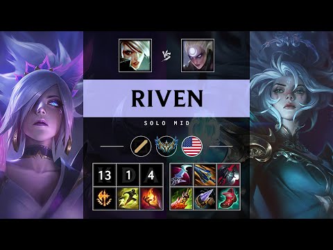 Riven Mid vs Diana - NA Challenger Patch 25.S1.3