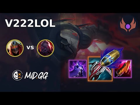 MID.GG: [ V222LoL ] Zed MID vs Sion | EUW MASTER | LOL Season 2026