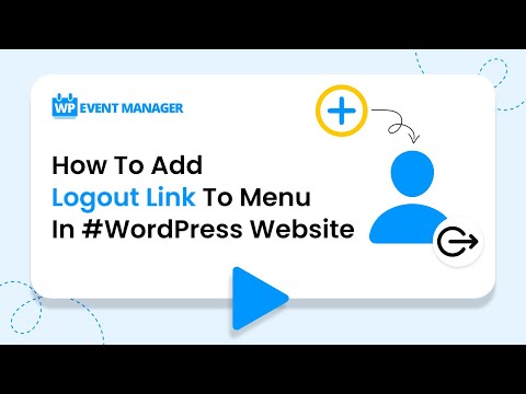 How To Add Logout Link To Menu In #WordPress Website