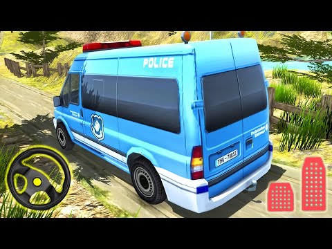 Police Car Chase Driving Simulator - Offroad Rescue VAN Driver 2020 | Android Gameplay