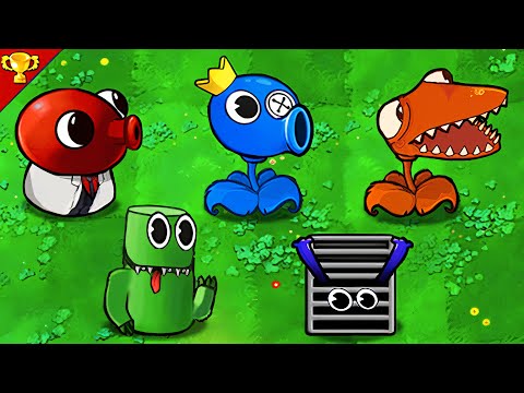 Plants vs Zombies : Roblox Rainbow Friends Team Use Plant Food ( pvz Epic Mod 2022 )