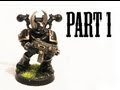 How to paint Black legion Chaos Space Marines pt ...