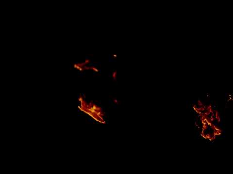 Fire and Flame Overlay - Royalty Free Green Screen Footage - Burning Embers 5