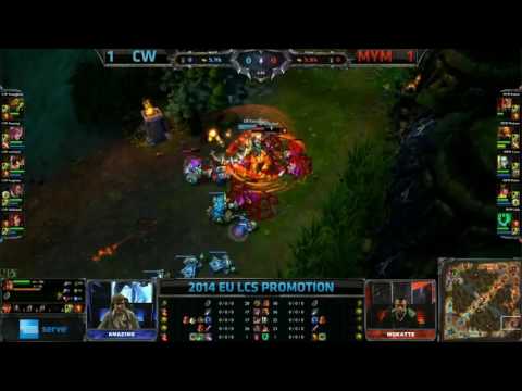 ♠ SEASON 4 ♠ || Meet Your Makers vs Copenhagen Wolves Game 3 Bo5 2014 EU LCS Spring Promotion