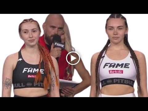 Murcix vs Paulina Kozłowska Gala FAME MMA 20 - Turniej (Cała walka trwała 3 rundy)