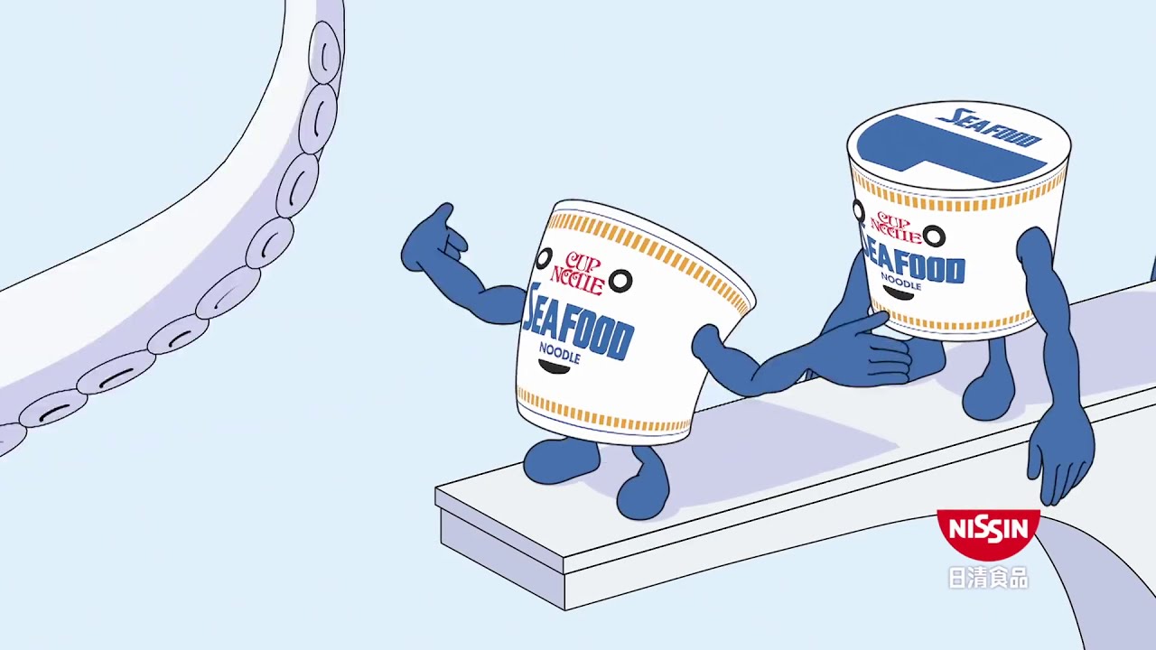 【CM】日清カップヌードル「ほぼイカ登場 篇」/ 早見優 ★★