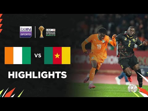 Cote d'Ivoire 1-1 Cameroon | AFCON 25 | Match Highlights