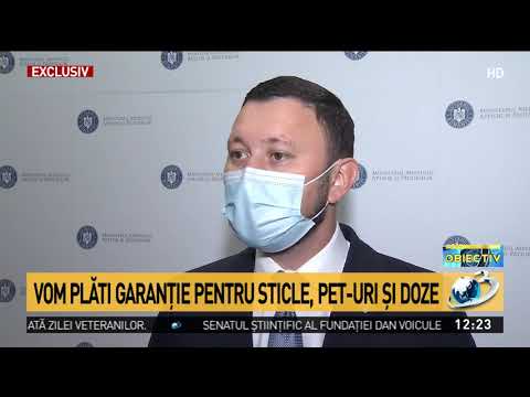 Vom plăti 50 de bani garanție pentru sticle, PET-uri și doze. Declarația ministrului Mediului, d