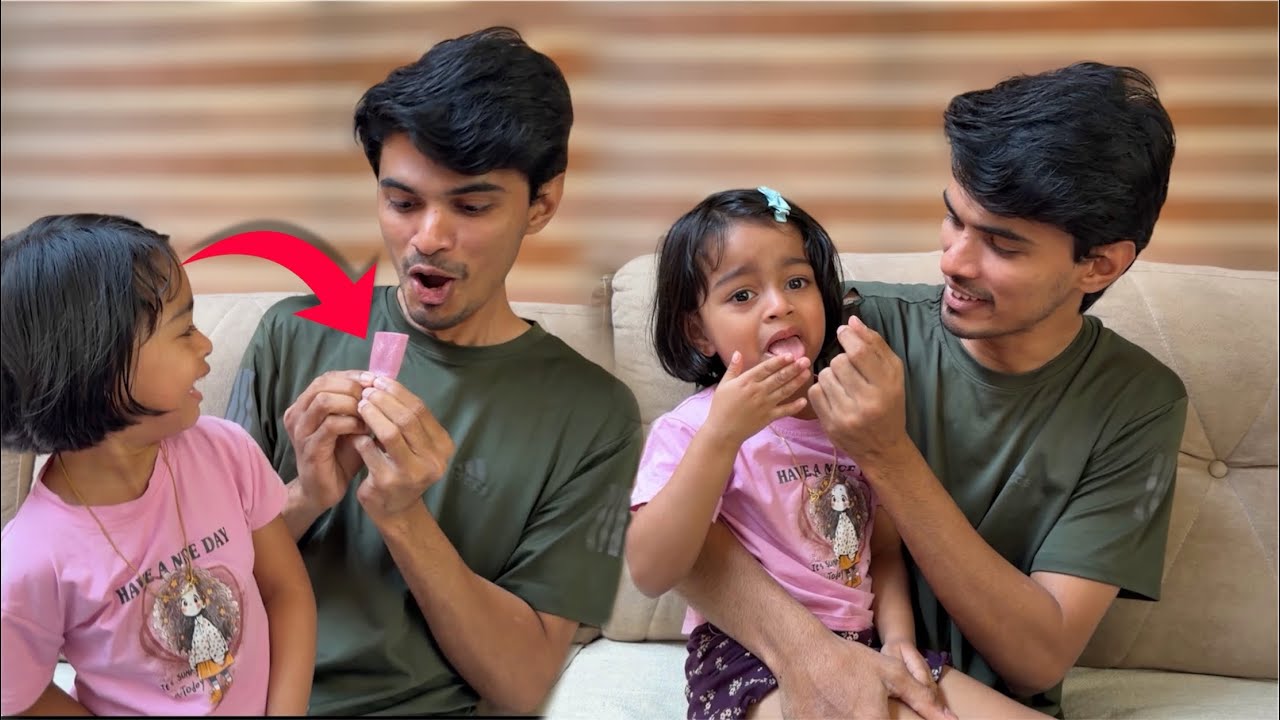 TOUNGE CUT AAiduchuuu..🤯 PRANK on AYRA..😂