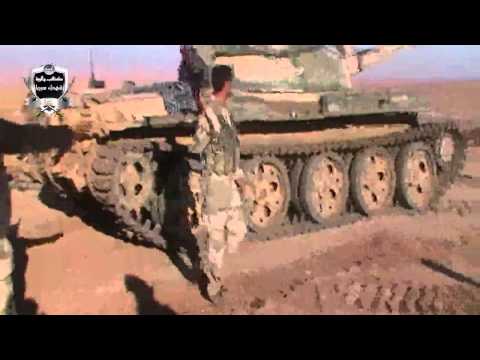 رصد اغتنام دباباتين من حاجز البرج في منطقة جبل شاعر من قبل ألوية النصر القادم