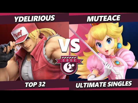 Code Crimson 3 - Ydelirious (Terry) Vs. MuteAce (Peach) Smash Ultimate - SSBU