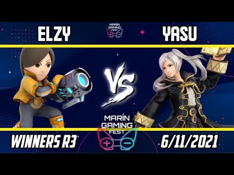 MARÍN GAMING FEST #1 - Winners R3 - KD Elzy (Little Mac, Mii Brawler) VS. Yasu (Robin)