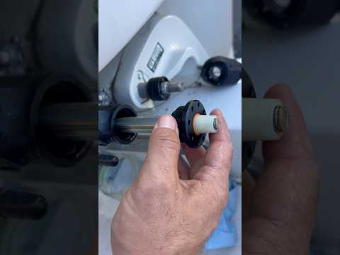 Steering Seals Replacement! #yamaha #Repair #Boat #DIY #fishing #tools #fypシ #Yacht #installation