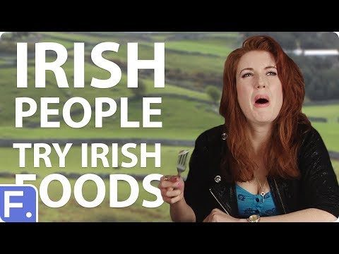 Irish People Try Stereotypical Irish Foods Video