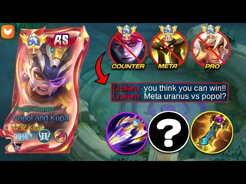 TOP GLOBAL POPOL AND KUPA AGAINST META HEROES!! INTENSE FIGHT!(must watch🤫🤫)