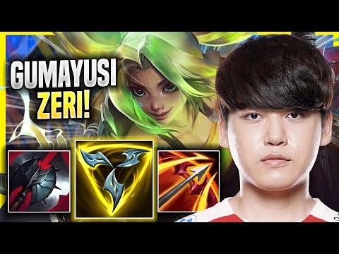 GUMAYUSI DESTROYING WITH ZERI! - T1 Gumayusi Plays Zeri ADC vs Twitch! | Season 2022