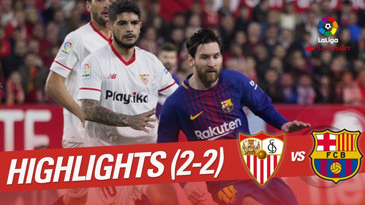 Resumen de Sevilla FC vs FC Barcelona (2-2)