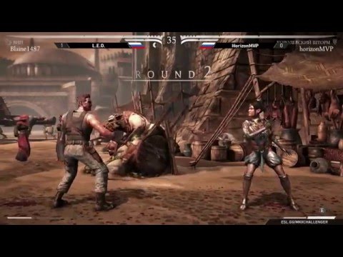 HorizonMVP vs L.E.O. - ESL MKX Challenger Cup #3 - Quarterfinal