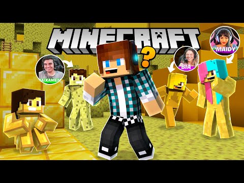 Sponge Disguise: 5 Facecams 👀 - Minecraft Hide and Seek EP.09