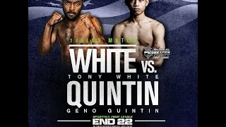 Spartyka 21: Geno Quintin vs Tony White Moye