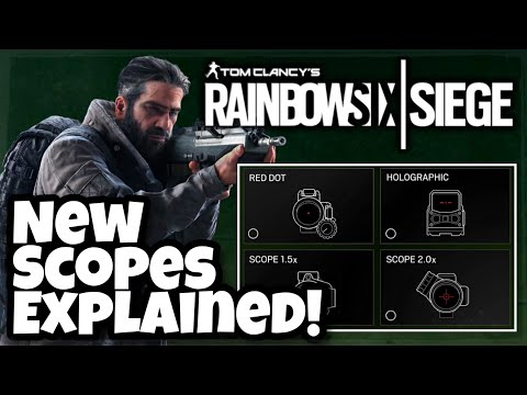 Entire New Scope System Explained! Rainbow Six Siege Operation Shadow Legacy!