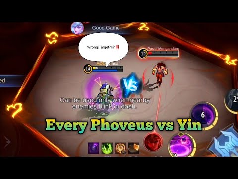 Every Phoveus Jump On Yin 2022 | MLBB