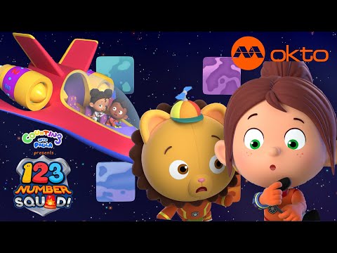 Missing SQUARE PLANET NUMBER Adventure 🌌🧠 | 123 Number Squad S4E14 | @mediacorpokto