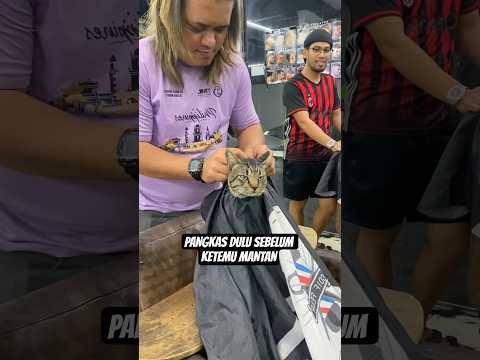 Harus ganteng,karena mau ketemu mantan #kucinglucu