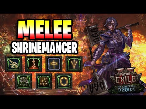Self Temp Chains Shrinemancer Guide | Viable on Lich and Pathfinder | Path of Exile 2 0.4 Druids