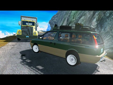 High Speed Traffic crashes #5 - BeamNG DRIVE | CrashTherapy