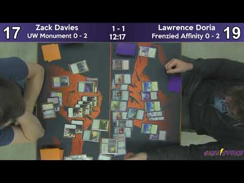 Zack Davies (UW Monument) vs Lawrence Doria (Frenzied Affinity) - Sunday Night Modern 2/10/19