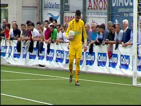 Partido de fútbol Bergantiños FC - CD Badajoz. Fase de ascenso a 2ª B, 2017. Vídeo 3
