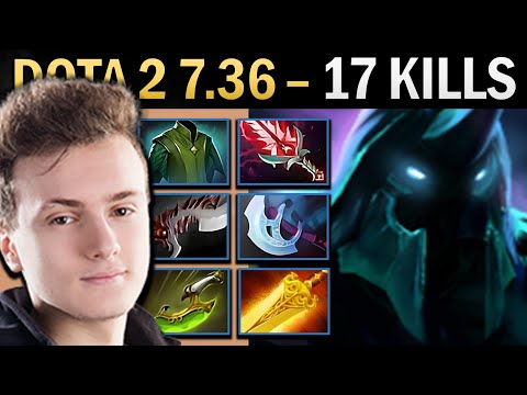 Abaddon Dota 7.36 Miracle with Radiance and 17 Kills - TI13