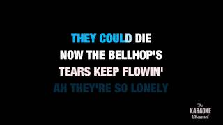 Heartbreak Hotel in the Style of "Elvis Presley" karaoke video with lyrics (no lead vocal)