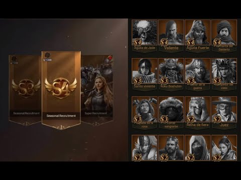 Open rewards S4 Super Recruit Tickets / ROC 3 finished / ⭐Rise Of Empire⭐