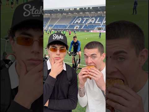 MANGIO TANTE CALORIE QUANTE NE BRUCIA UN CALCIATORE🍔🏃🏽Dalla collab con StakeSportsItaly